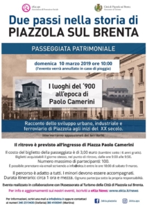 lo sviluppo urbano, industriale e ferroviario di Piazzola sul Brenta agli inizi del XX secolo